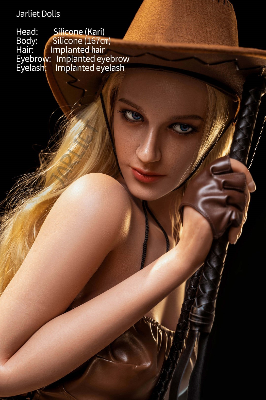 Bambola del sesso Kari (Jarliet 167 cm Coppa B in silicone)
