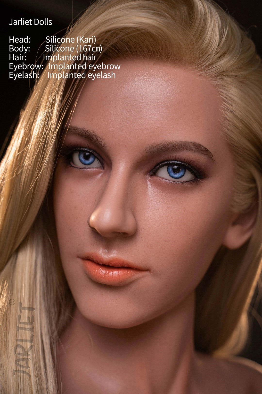 Bambola del sesso Kari (Jarliet 167 cm Coppa B in silicone)