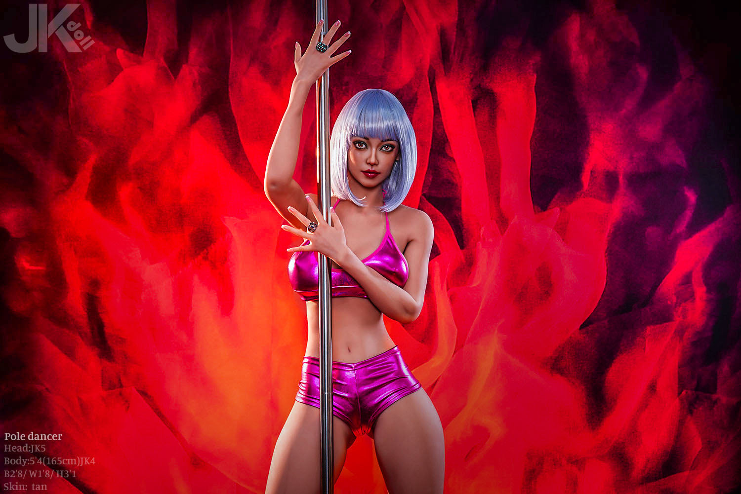 Pole Dancer Sex doll (JK-Doll 165cm D-cup JK5 TPE)