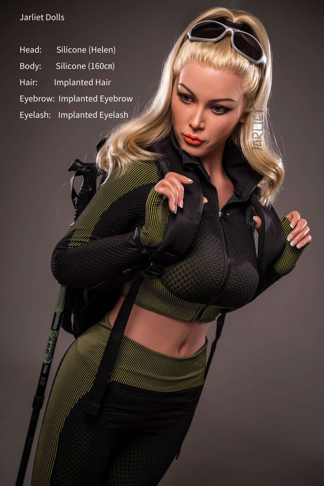 Helena bambola del sesso (Jarliet 160 cm Coppa C in silicone)