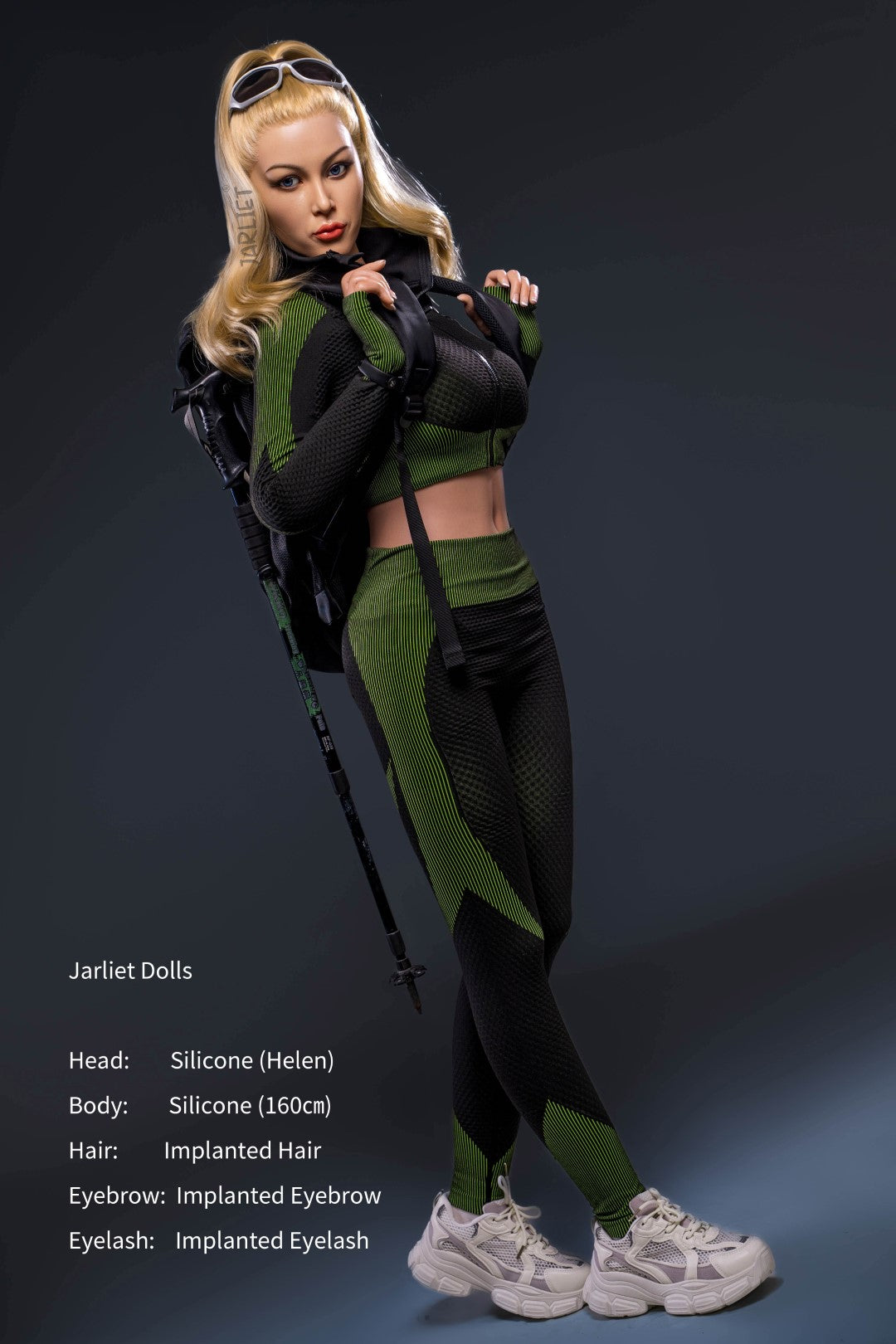 Helena bambola del sesso (Jarliet 160 cm Coppa C in silicone)