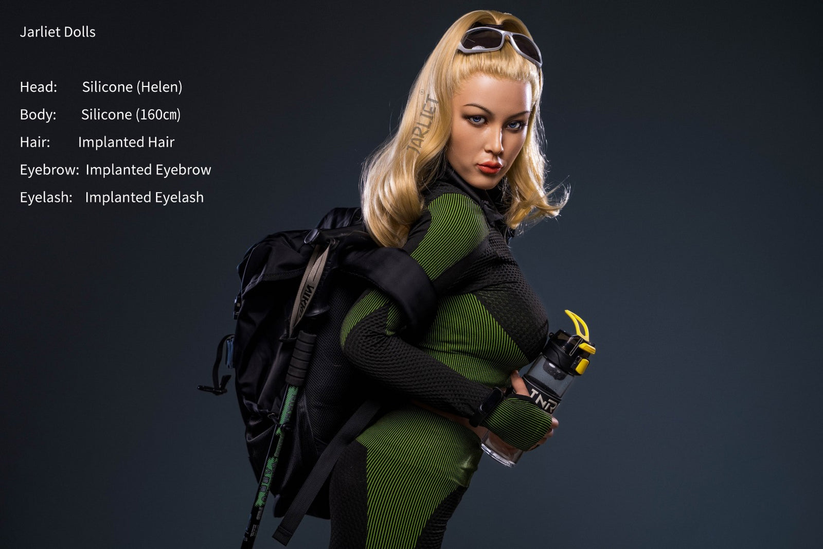 Helena bambola del sesso (Jarliet 160 cm Coppa C in silicone)