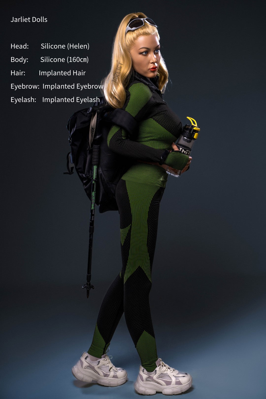 Helena bambola del sesso (Jarliet 160 cm Coppa C in silicone)