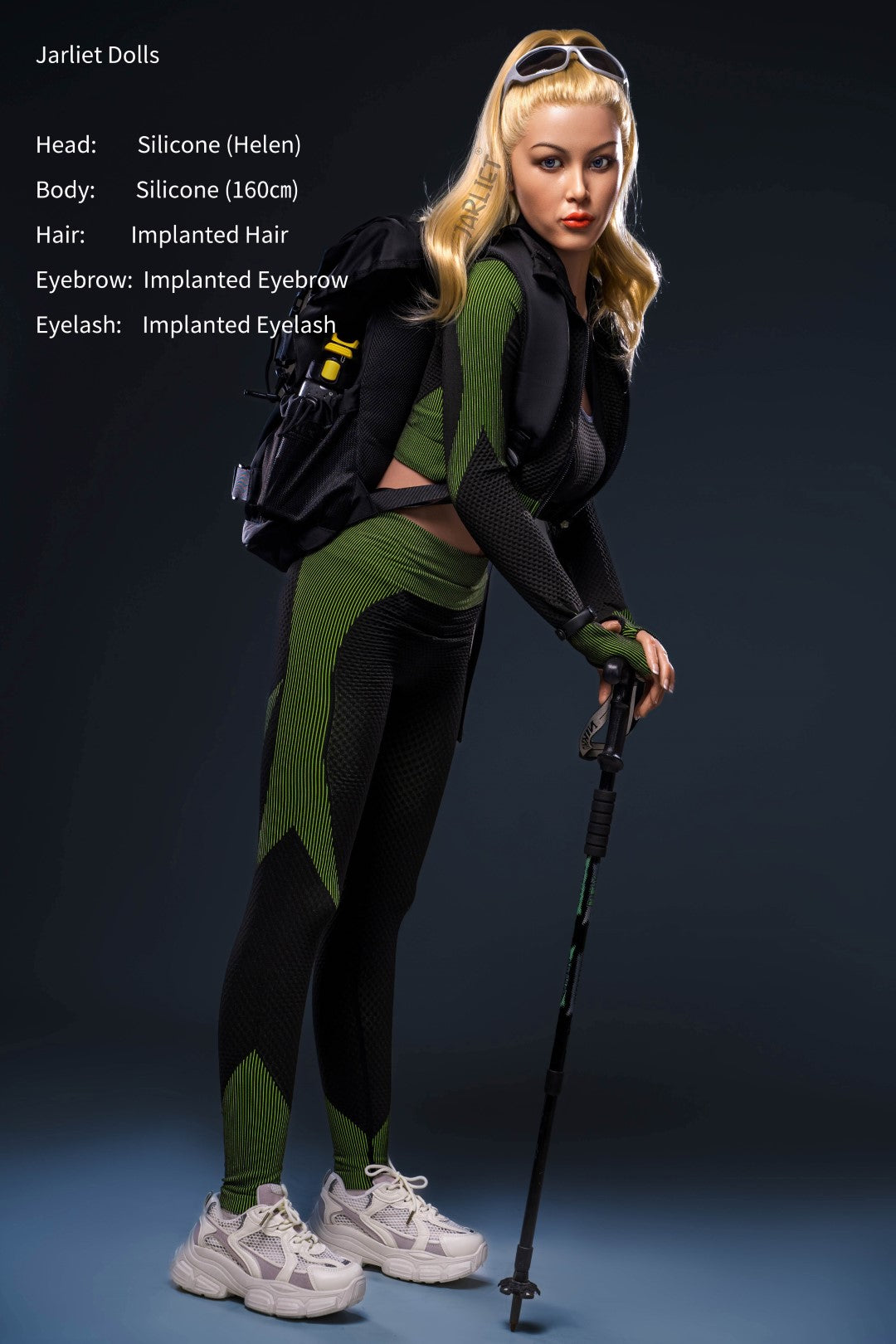 Helena bambola del sesso (Jarliet 160 cm Coppa C in silicone)