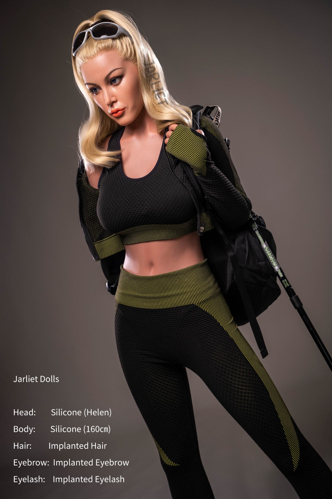 Helena bambola del sesso (Jarliet 160 cm Coppa C in silicone)