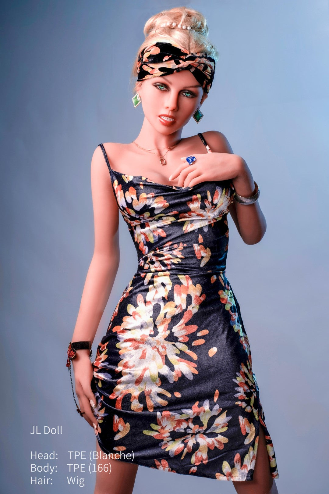 Blanche 2 bambola del sesso (Jarliet TPE coppa C da 166 cm)