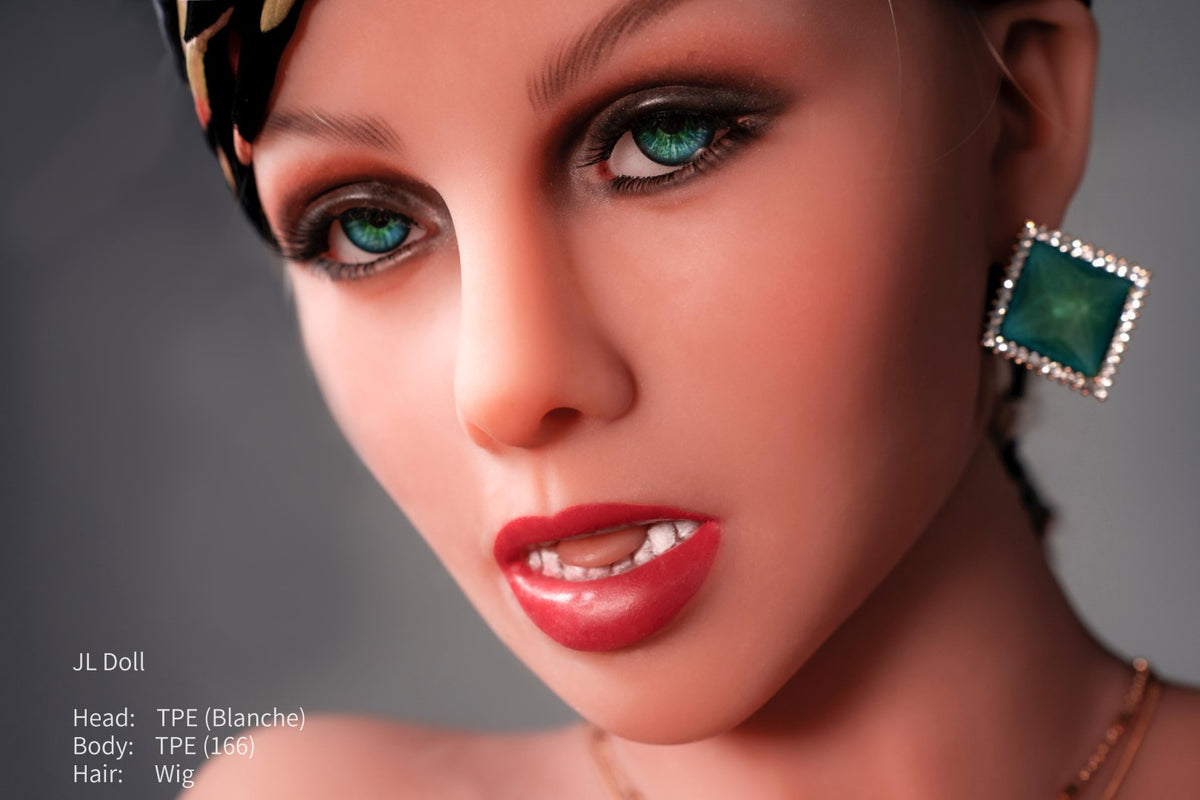 Blanche 2 bambola del sesso (Jarliet TPE coppa C da 166 cm)