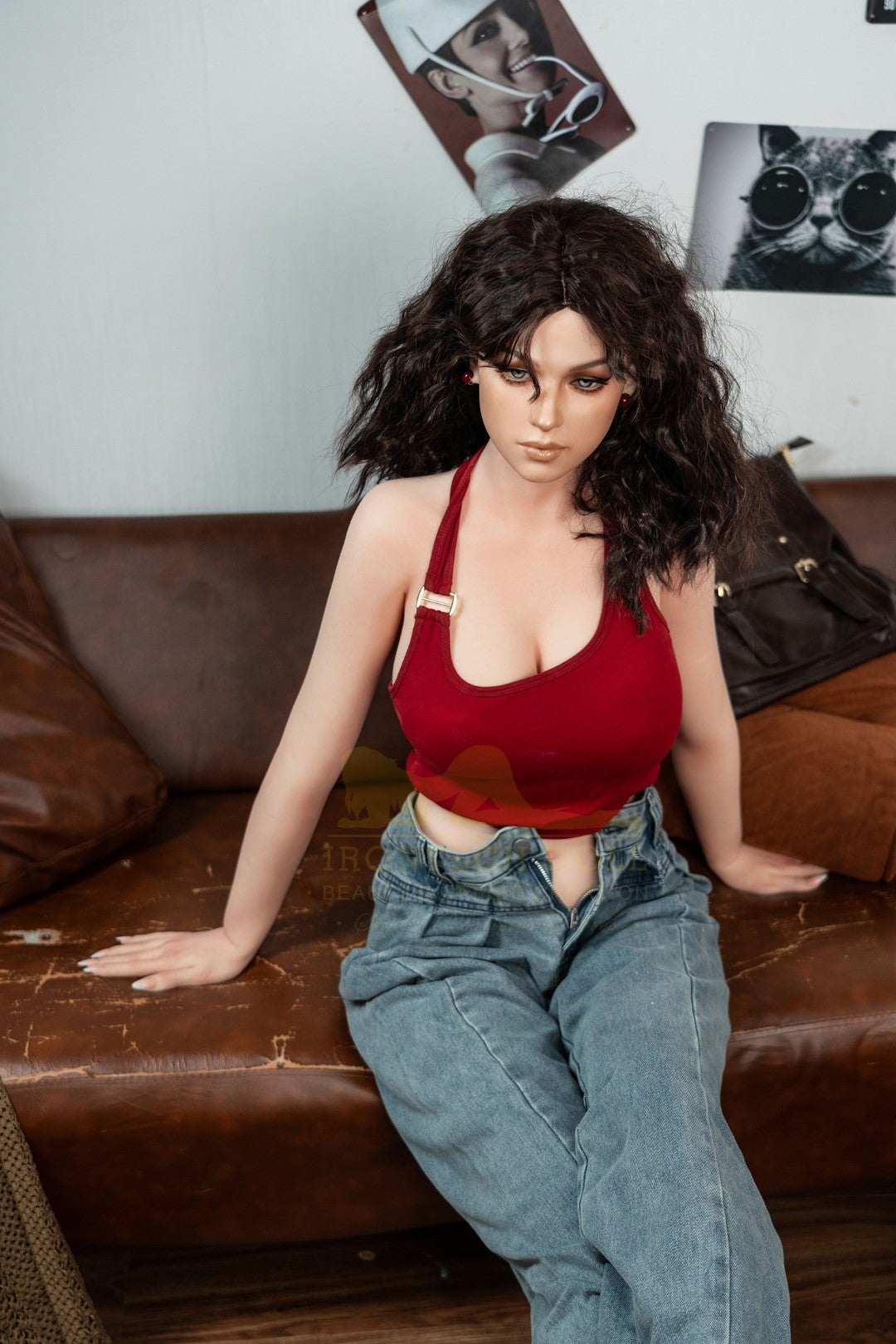 Flora bambola del sesso (Irontech Doll 166 cm Coppa C S38 Silicone)