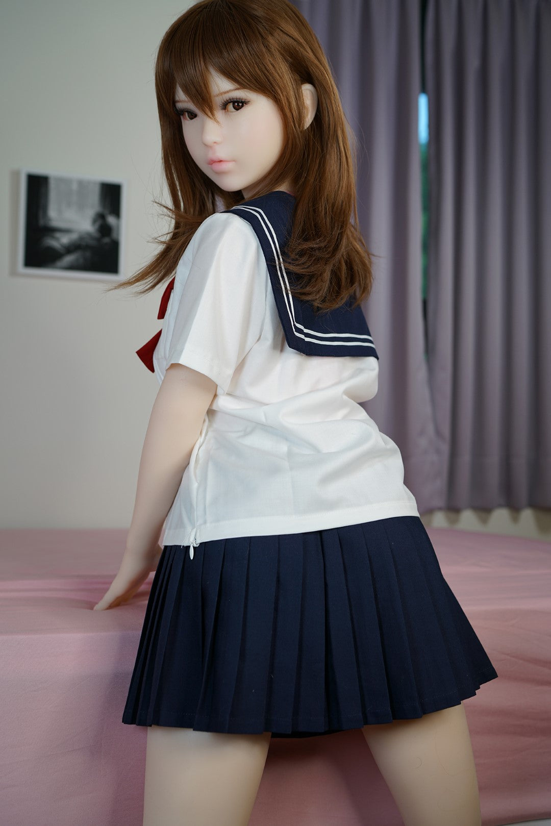 Phoebe bambola del sesso (Piper Doll 130 cm Coppa D in silicone)