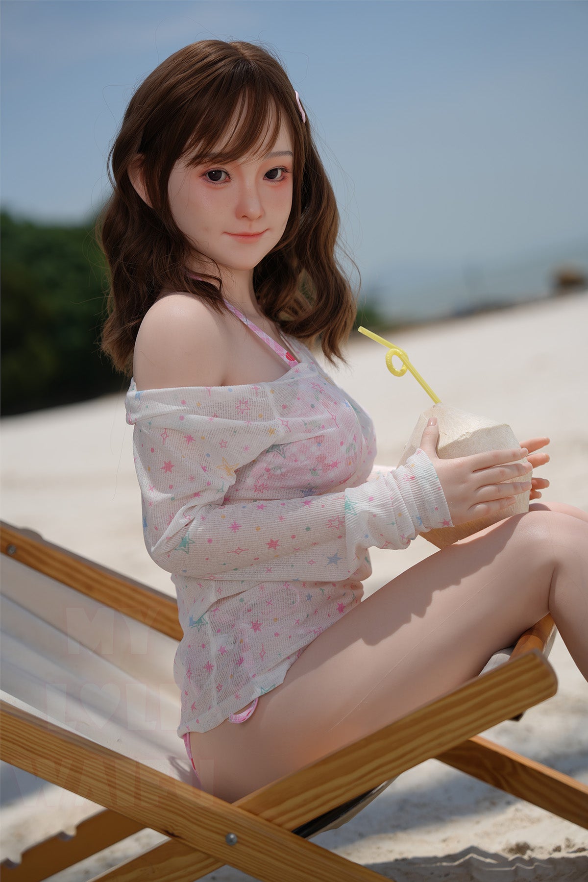 Rena Bambola sessuale (My Loli Waifu 145 cm D-CUP #24 silicone)