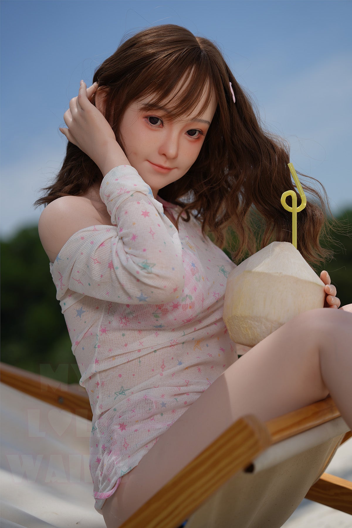 Rena Bambola sessuale (My Loli Waifu 145 cm D-CUP #24 silicone)