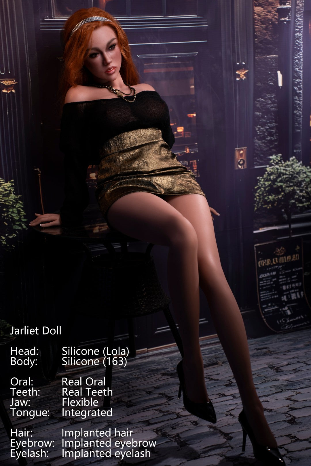 Lola bambola del sesso (Jarliet 163 cm Coppa D in silicone)