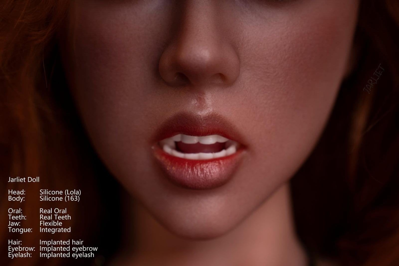 Lola bambola del sesso (Jarliet 163 cm Coppa D in silicone)