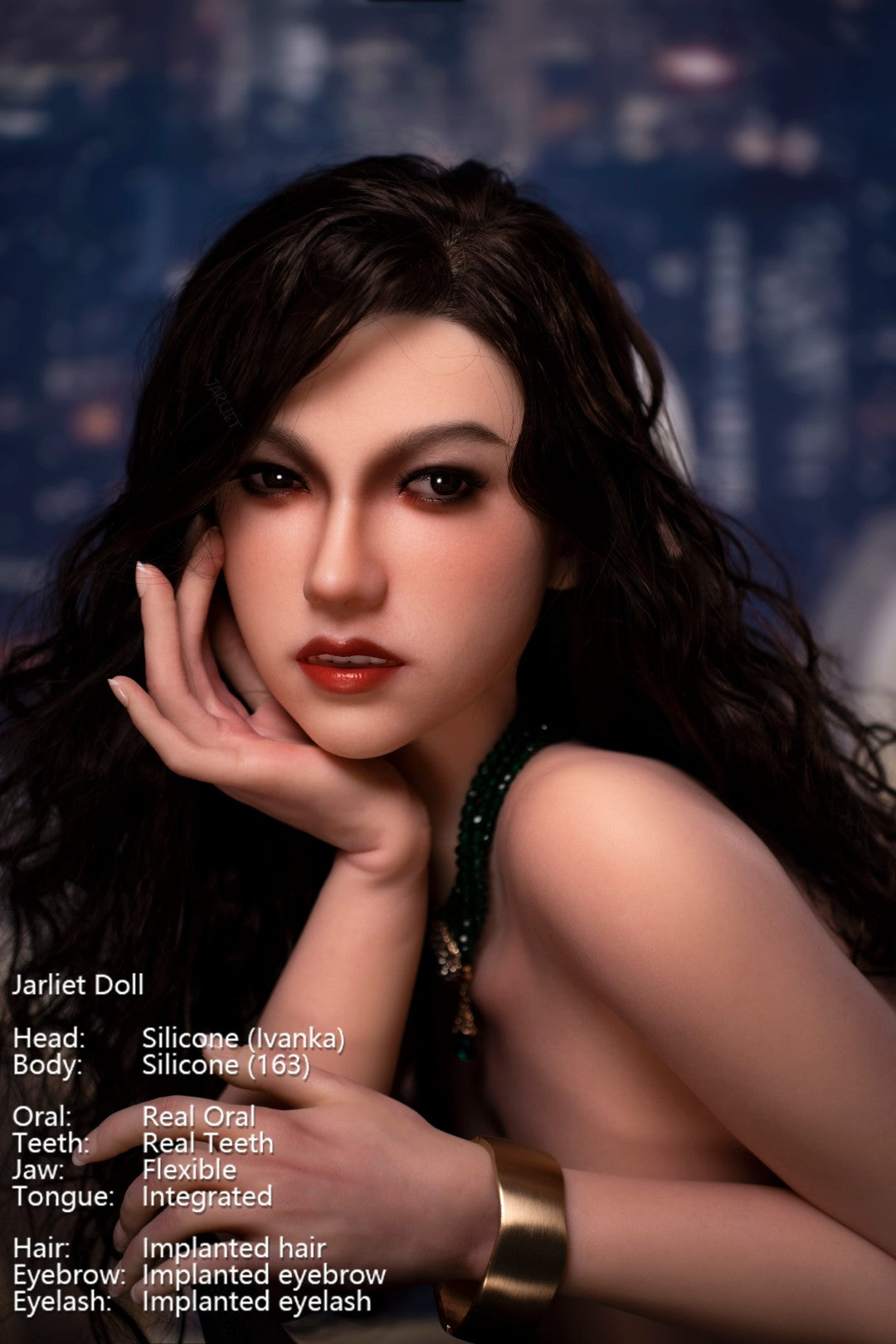 Ivanka bambola del sesso (Jarliet 163 cm Coppa D in silicone)