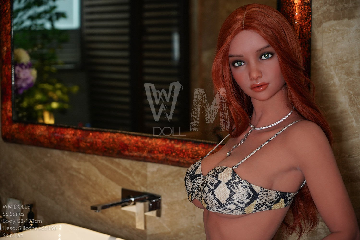 Rebecca Sex doll (WM-Doll 172cm D-cup #SS196 TPE+silicone)