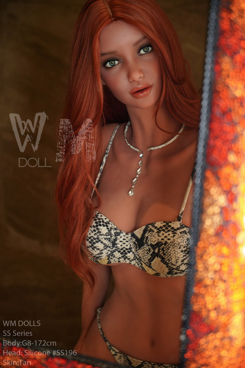 Rebecka Sex Doll (WM-Doll 172 cm d-kupa #ss196 tpe+silicone)