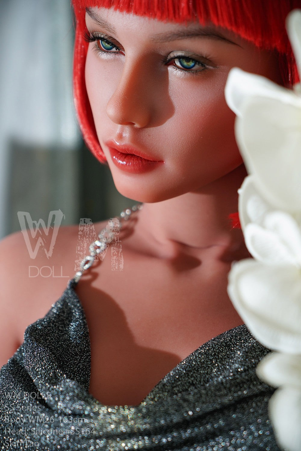 Tess bambola del sesso (WM-Doll 163 cm Coppa D #SS164 TPE+silicone)