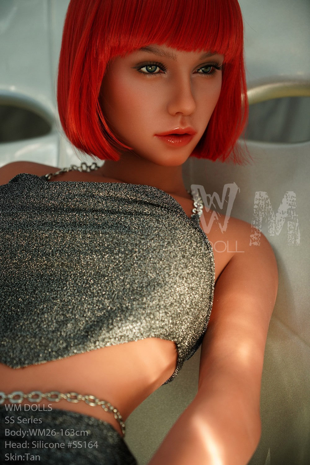 Tess bambola del sesso (WM-Doll 163 cm Coppa D #SS164 TPE+silicone)