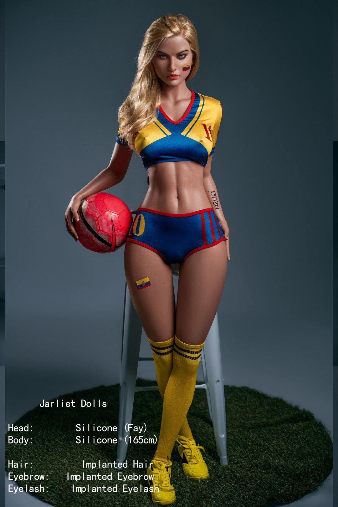 Fay bambola del sesso (Jarliet 165 cm Coppa C in silicone)