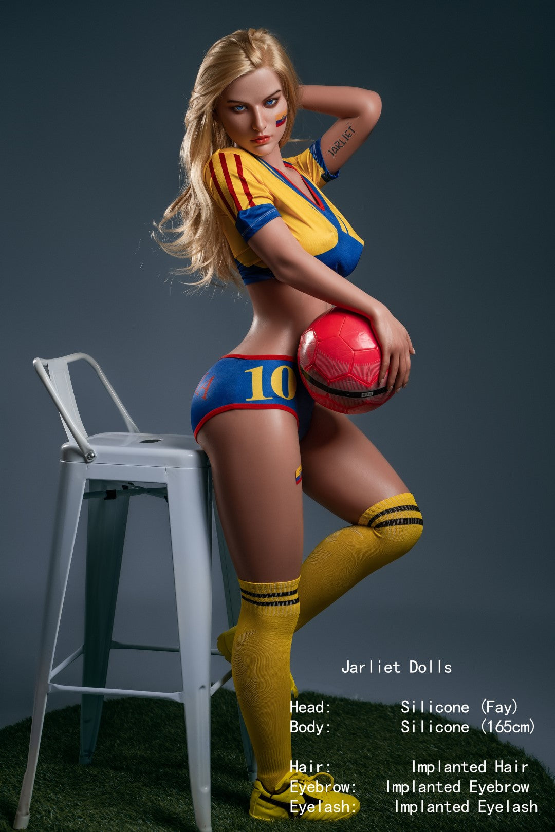 Fay bambola del sesso (Jarliet 165 cm Coppa C in silicone)