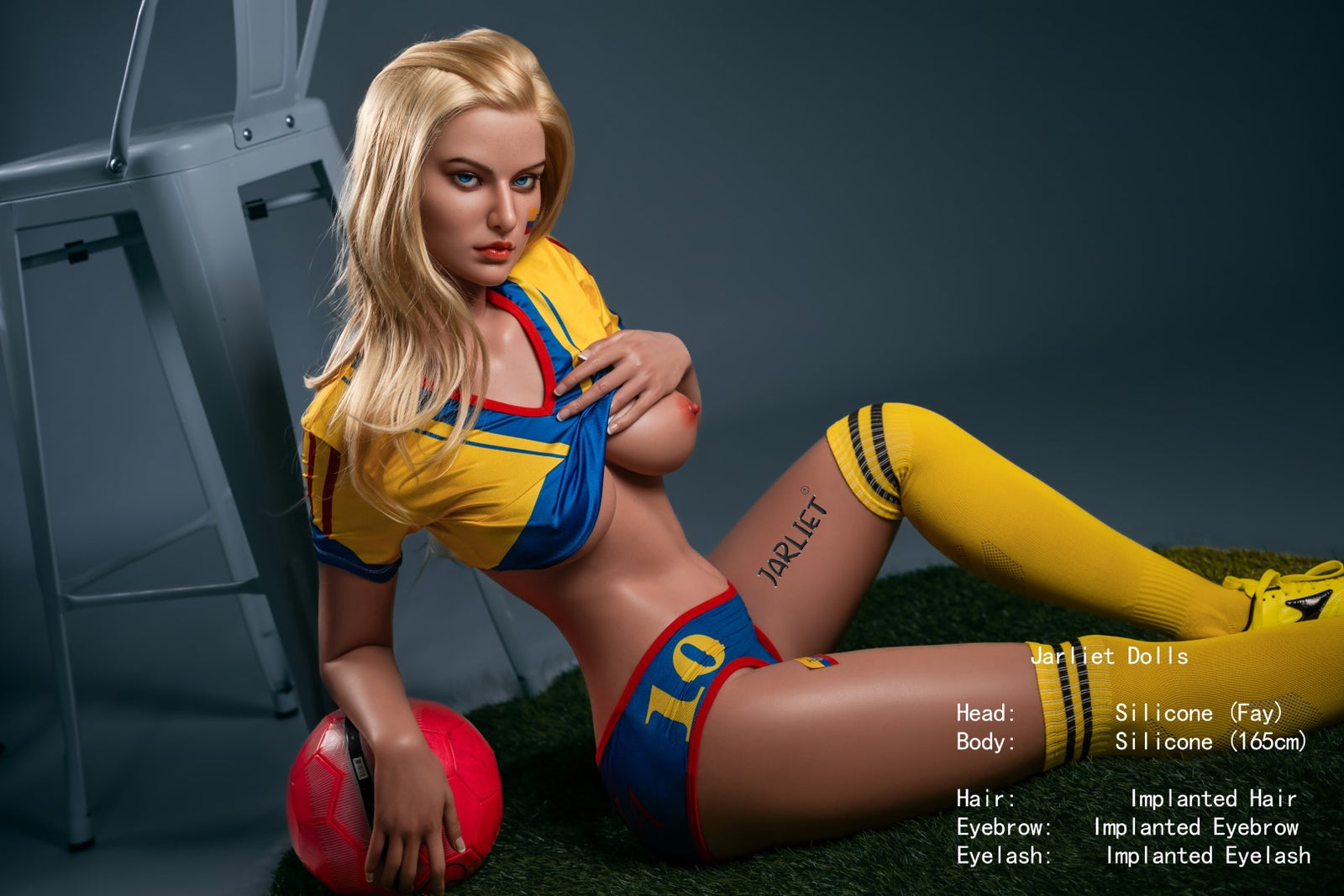 Fay bambola del sesso (Jarliet 165 cm Coppa C in silicone)