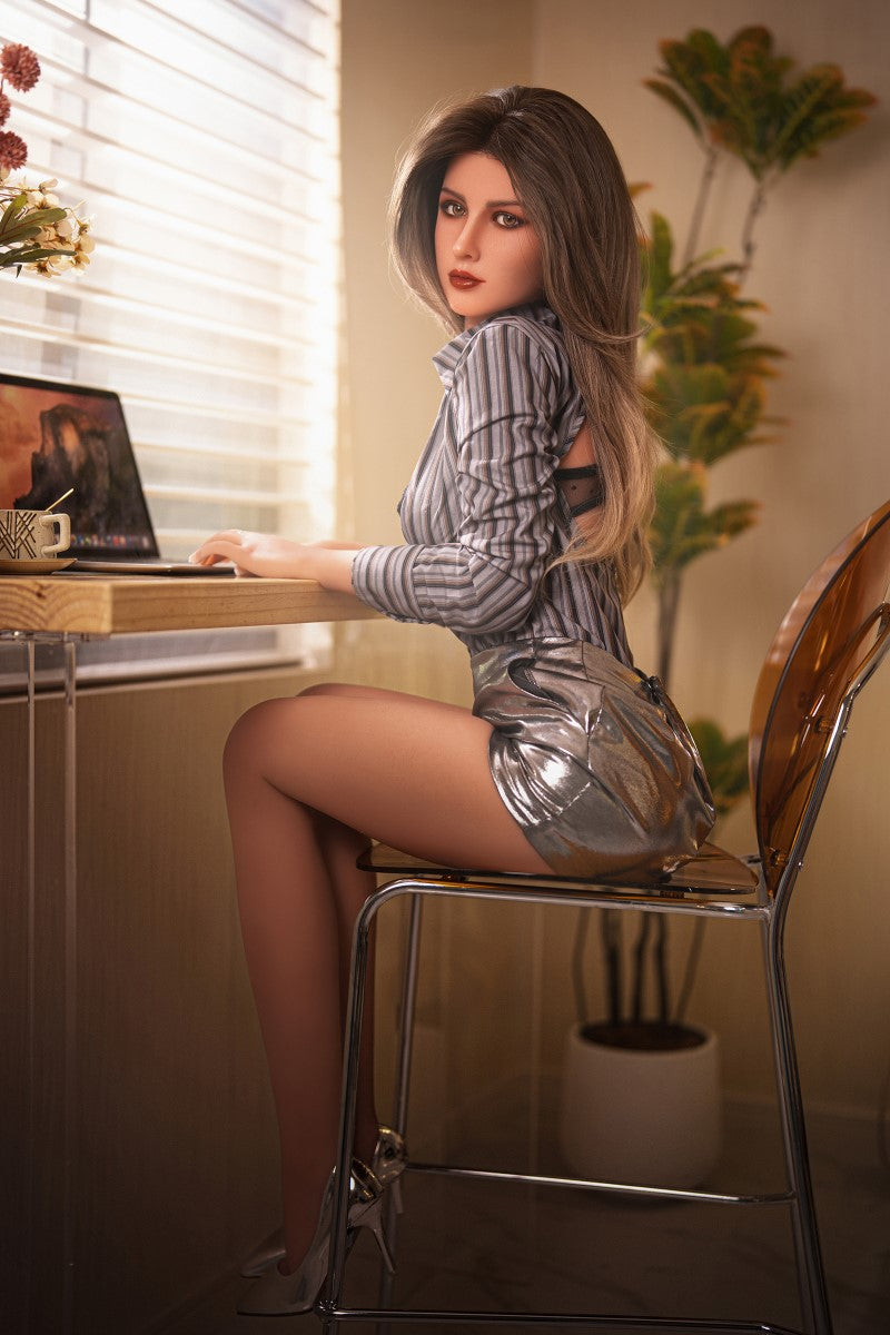 Nicky bambola del sesso (Rosretty Doll Coppa C da 166 cm S7# TPE+silicone)