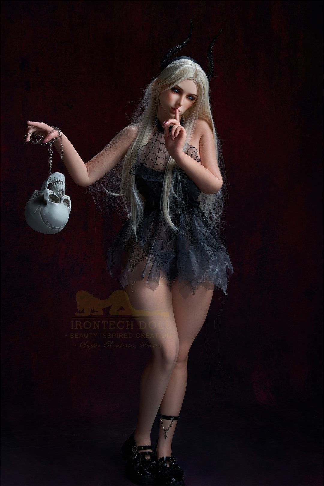 Bailey bambola del sesso (Irontech Doll 164 cm Coppa E B1 Silicone)