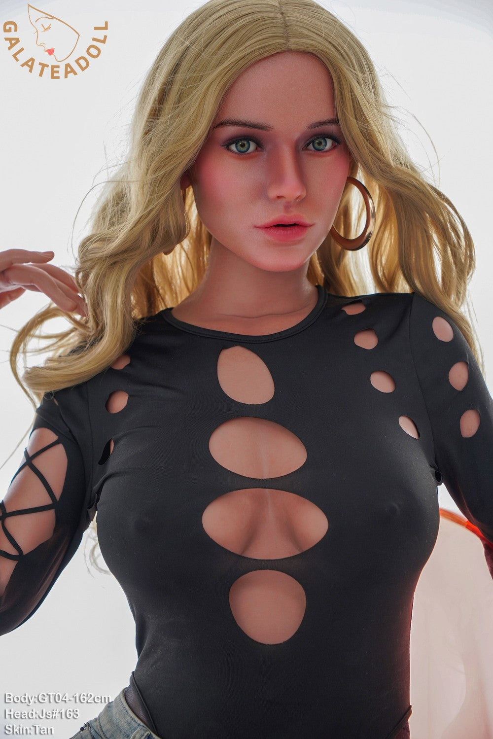 Jessica bambola del sesso (Galatea Doll Coppa C da 162 cm n. 163 in silicone)