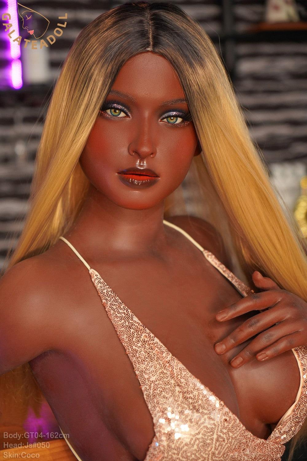 Alma bambola del sesso (Galatea Doll Coppa C da 162 cm n. 050 in silicone)