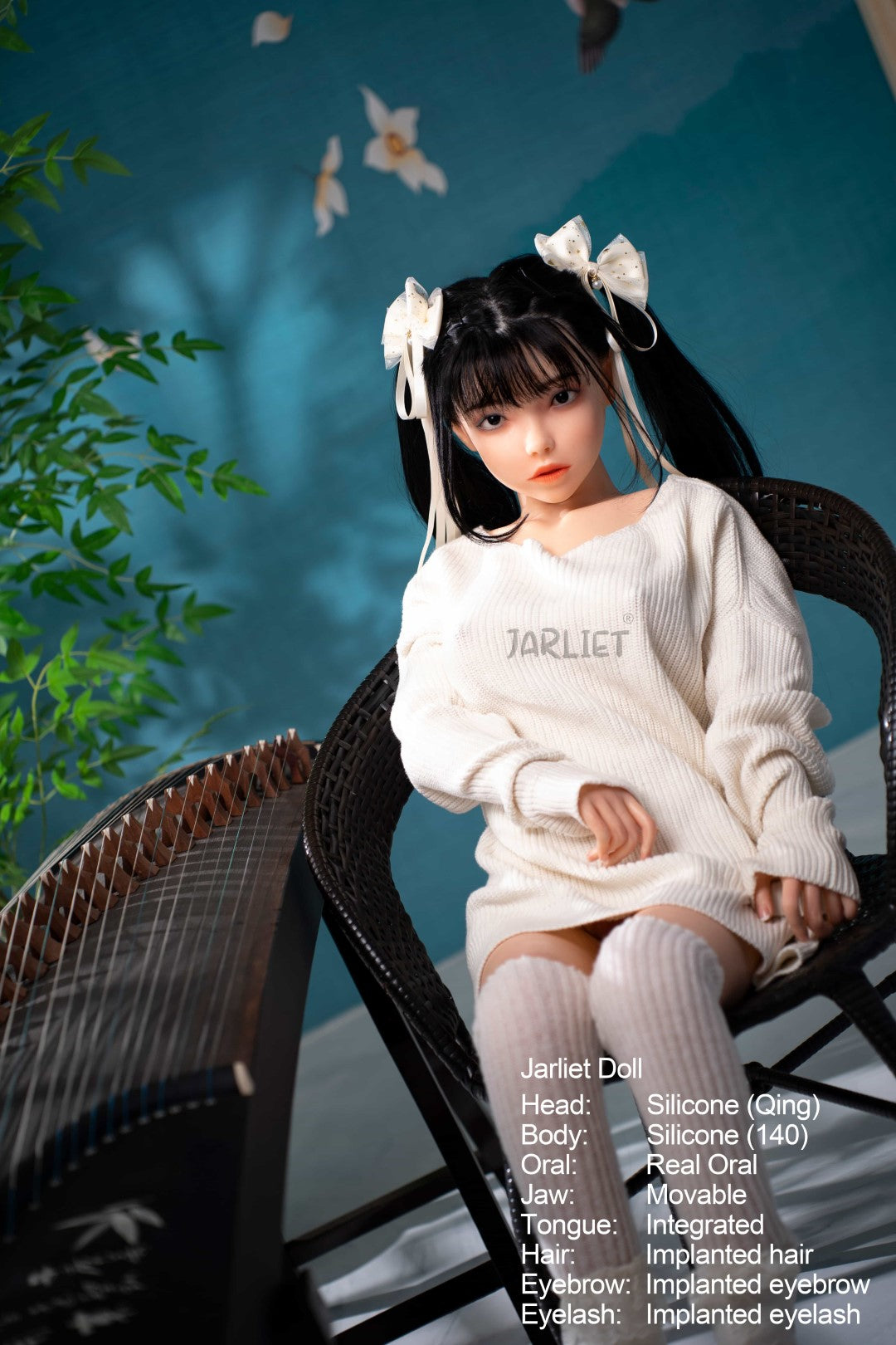 Qing bambola del sesso (Jarliet 140 cm Coppa C in silicone)