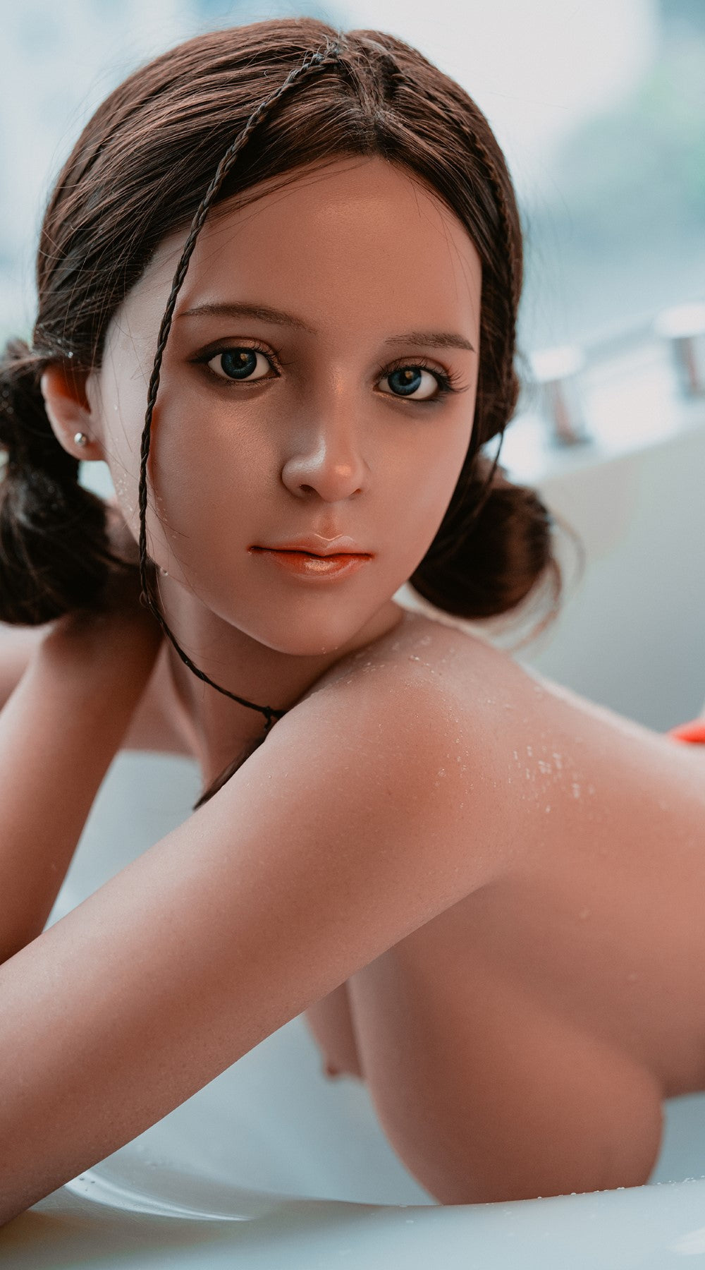 Doreen bambola del sesso (Rosretty Doll Coppa C da 160 cm #S22 TPE+silicone)