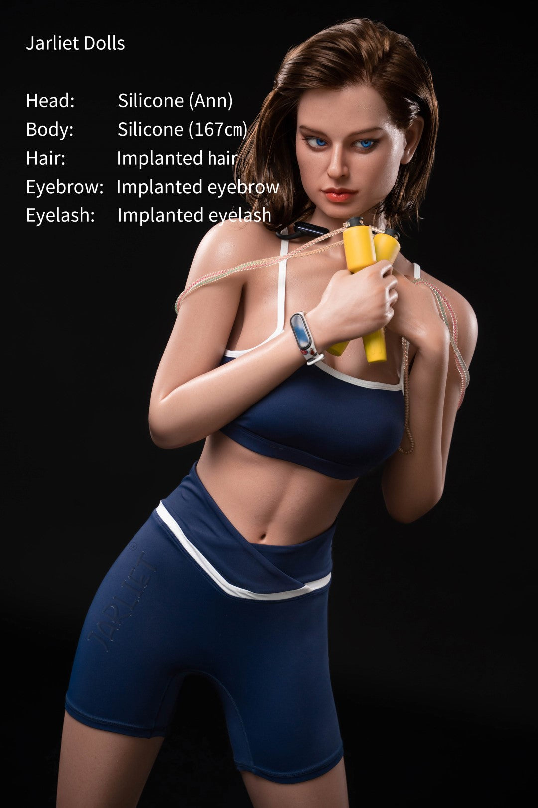 Ann bambola del sesso (Jarliet 167 cm Coppa B in silicone)