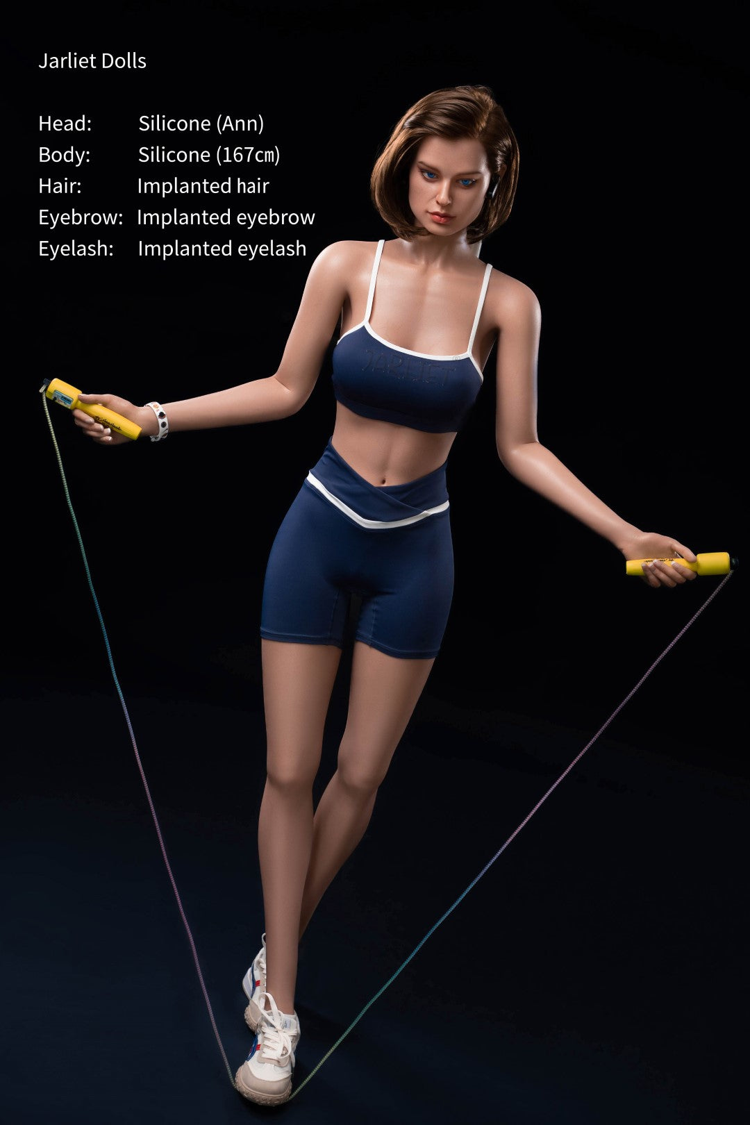 Ann bambola del sesso (Jarliet 167 cm Coppa B in silicone)