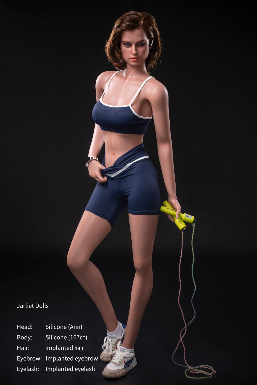 Ann bambola del sesso (Jarliet 167 cm Coppa B in silicone)