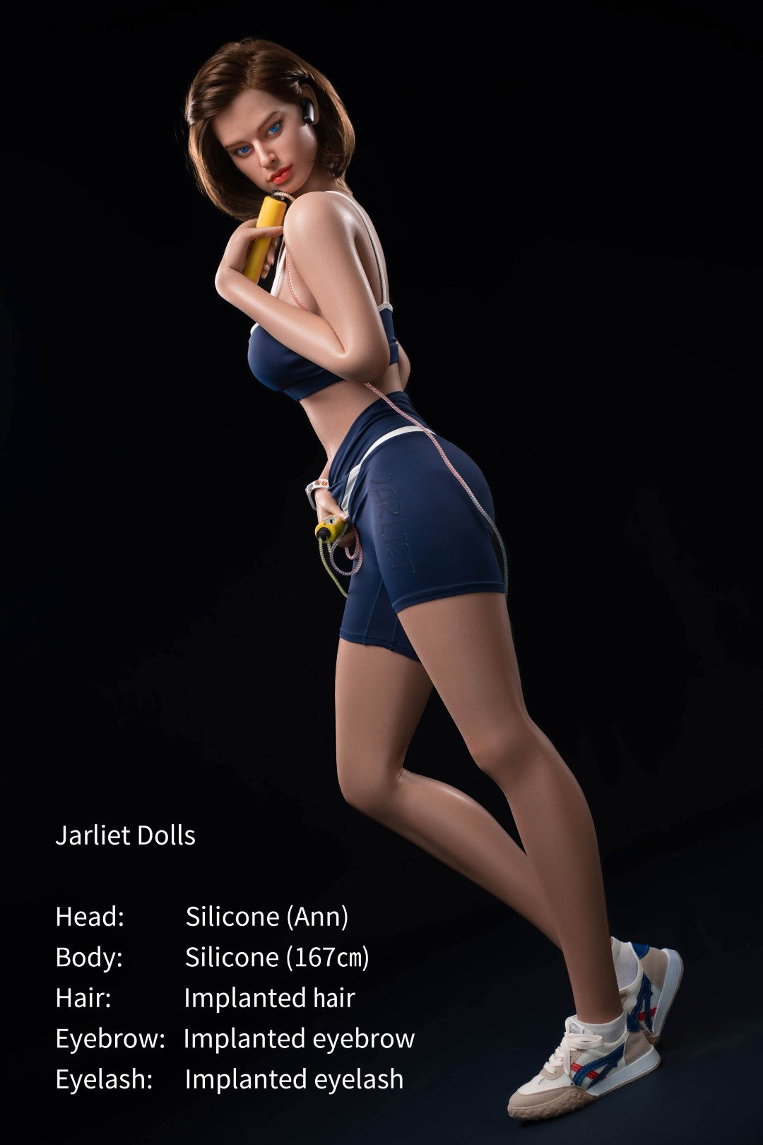 Ann bambola del sesso (Jarliet 167 cm Coppa B in silicone)