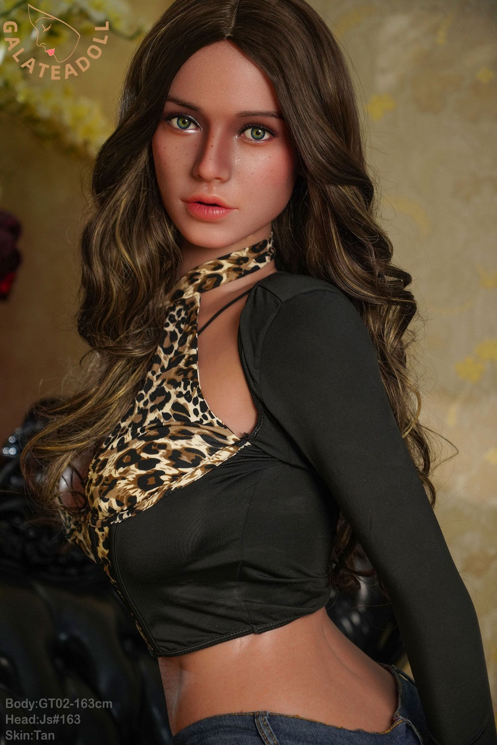 Heidi bambola del sesso (Galatea Doll Coppa D da 163 cm n. 163 in silicone)