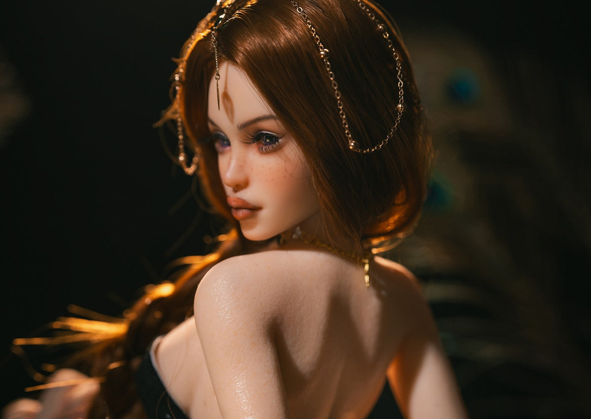 Amina bambola del sesso (Rosretty Doll 60 cm Coppa D SM1 Silicone)