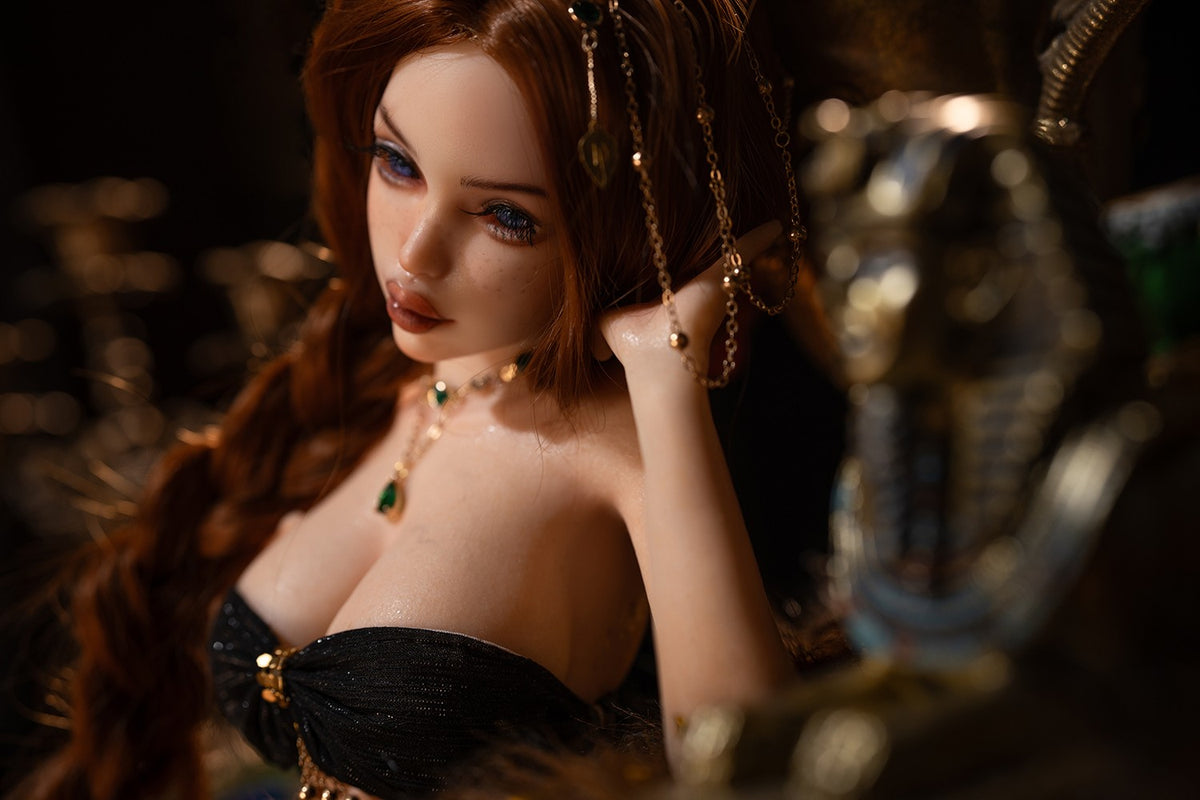 Amina bambola del sesso (Rosretty Doll 60 cm Coppa D SM1 Silicone)