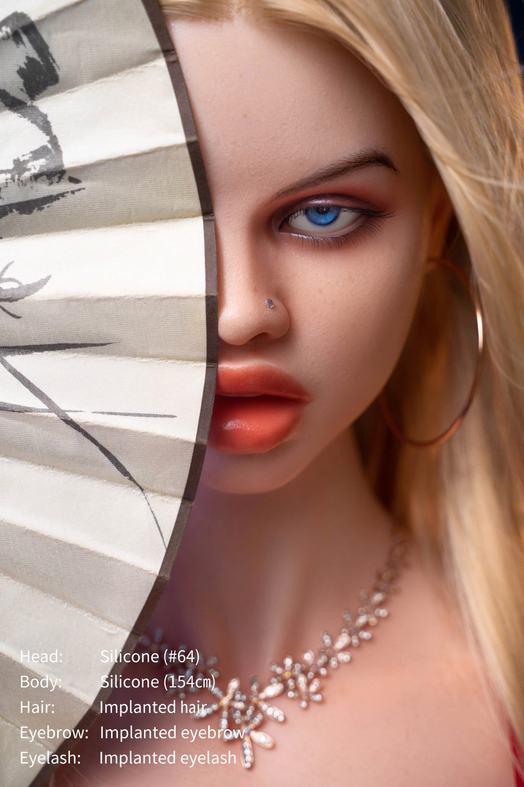 La migliore bambola del sesso (Jarliet 154 cm Coppa C in silicone)