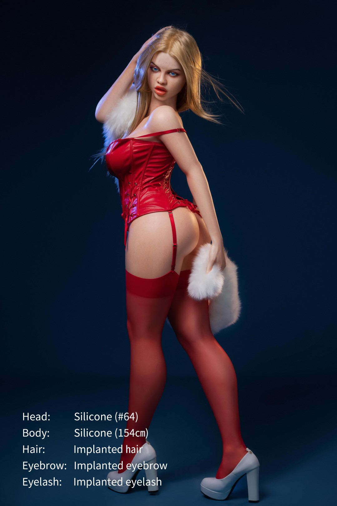 La migliore bambola del sesso (Jarliet 154 cm Coppa C in silicone)