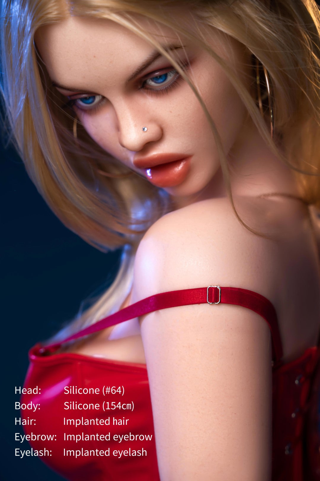 La migliore bambola del sesso (Jarliet 154 cm Coppa C in silicone)