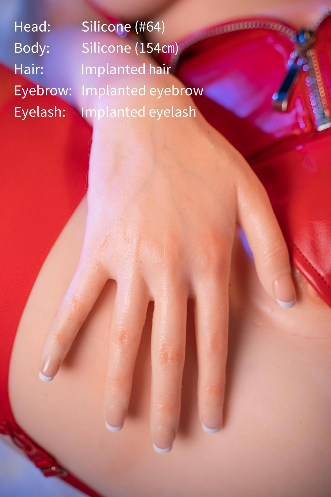 La migliore bambola del sesso (Jarliet 154 cm Coppa C in silicone)