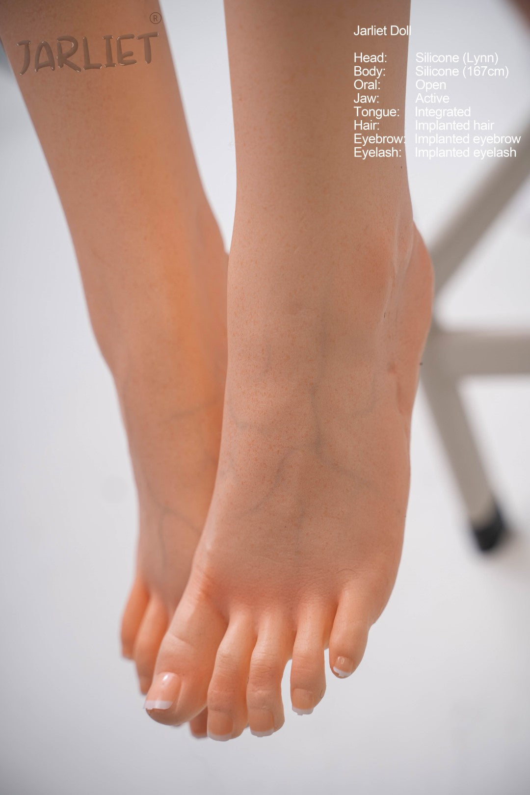 Lynn bambola del sesso (Jarliet 167 cm Coppa B in silicone)