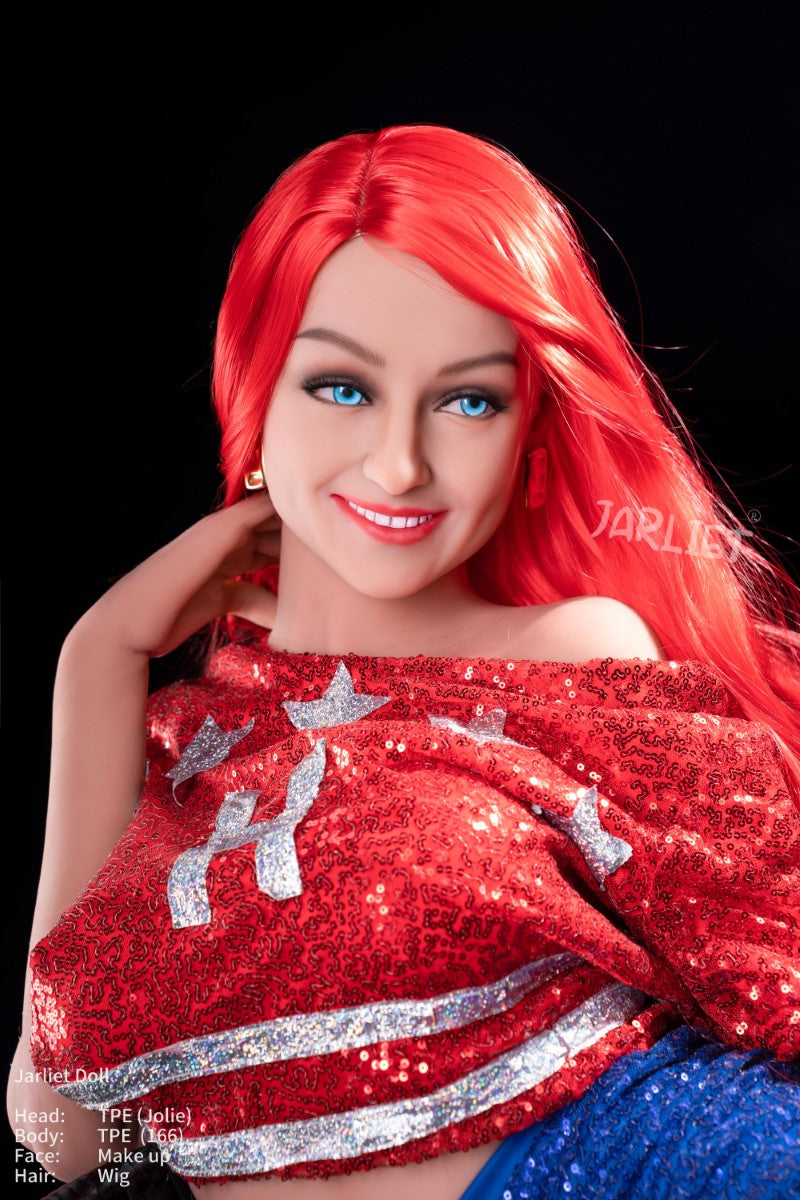 Jolie bambola del sesso (Jarliet TPE coppa C da 166 cm)