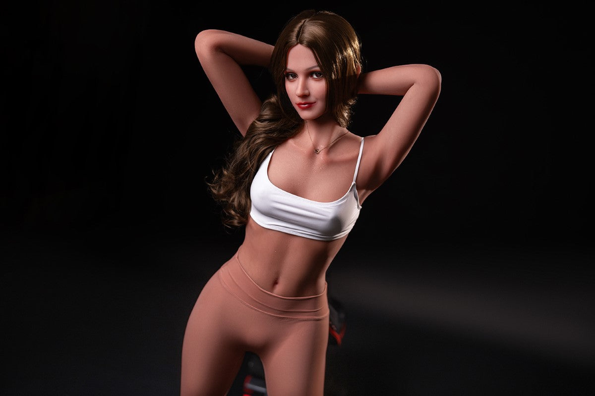Bambola del sesso rosa (Rosretty Doll Coppa A da 160 cm S10# TPE+silicone)