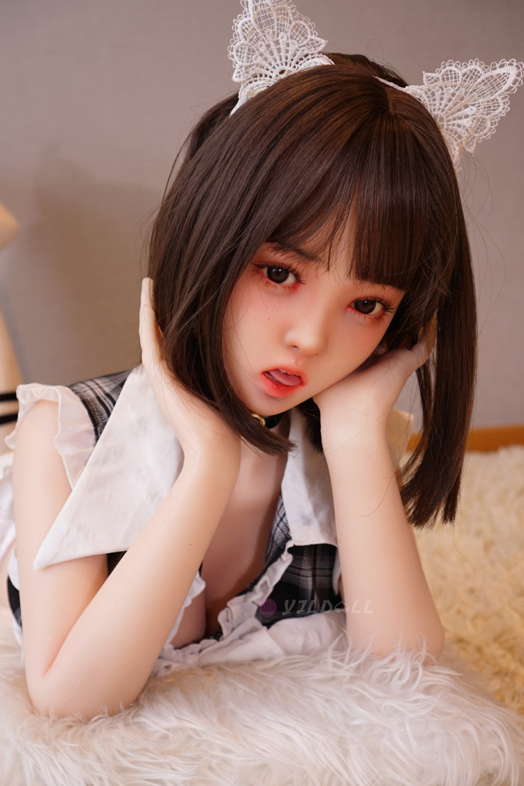 Pooja bambola del sesso (YJL Doll Coppa F da 132 cm n. 107 in silicone)