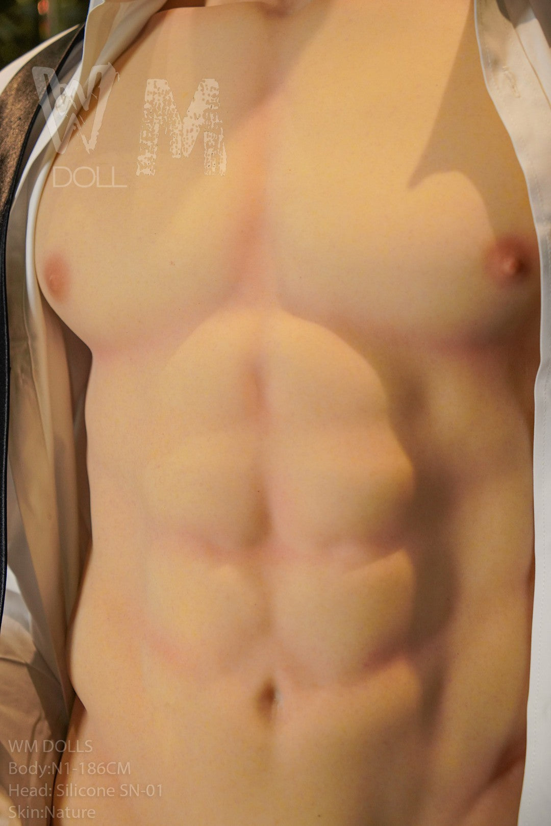 Kenji bambola del sesso maschile (WM-Doll 186 cm #N1 Silicone)
