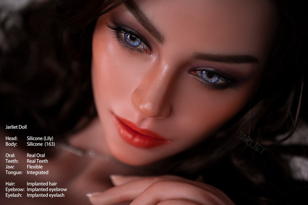 Lily bambola del sesso (Jarliet 163 cm Coppa D in silicone)