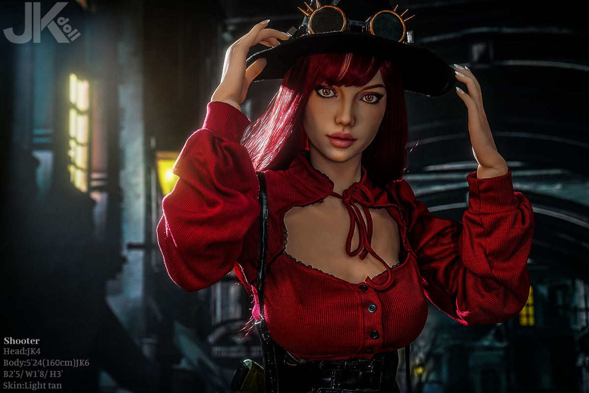 Bambola del sesso del tiratore (JK-Doll 160 cm Coppa D JK4 TPE)