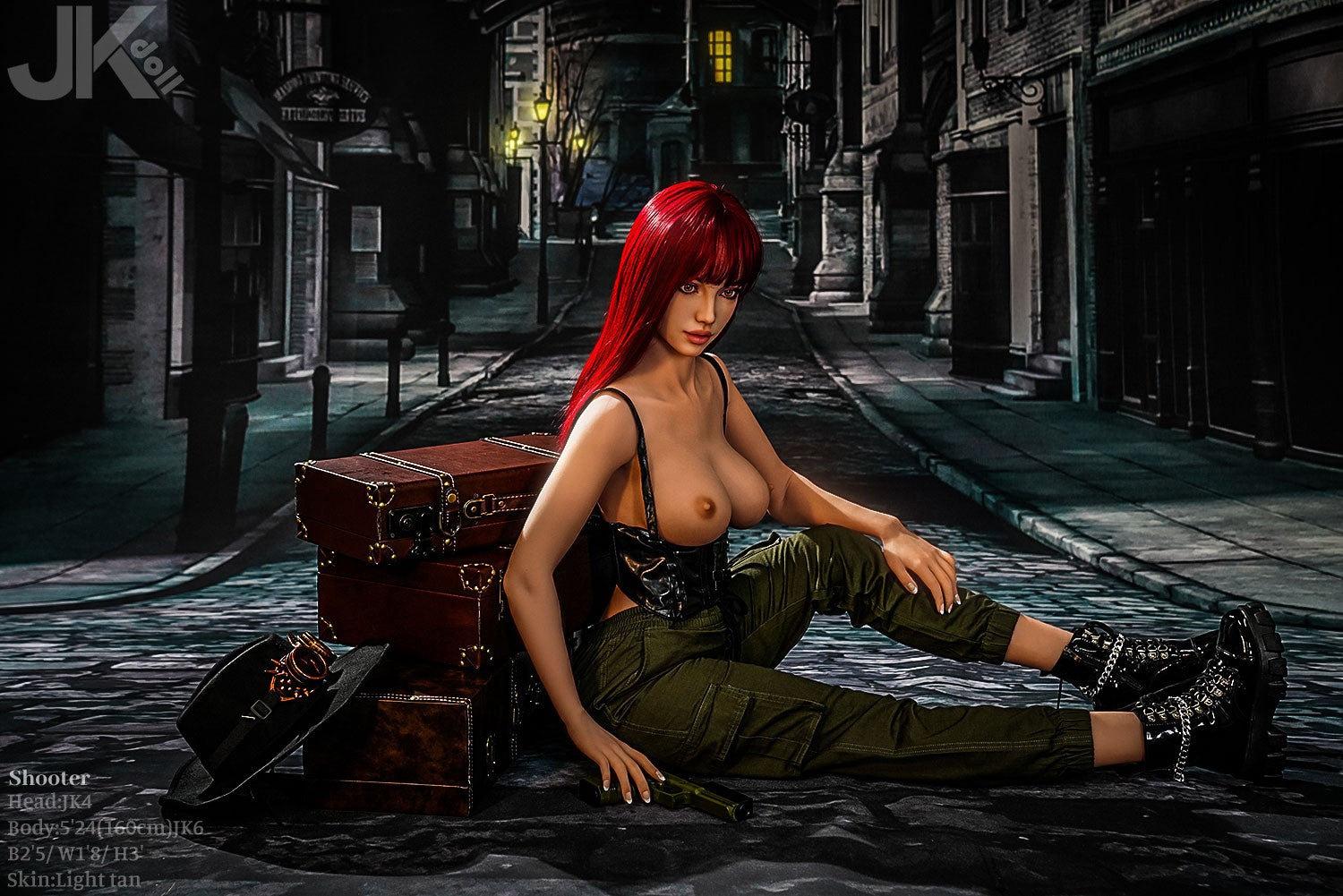 Shotter Sex Doll (JK-Doll 160 cm D-KUPA JK4 TPE)